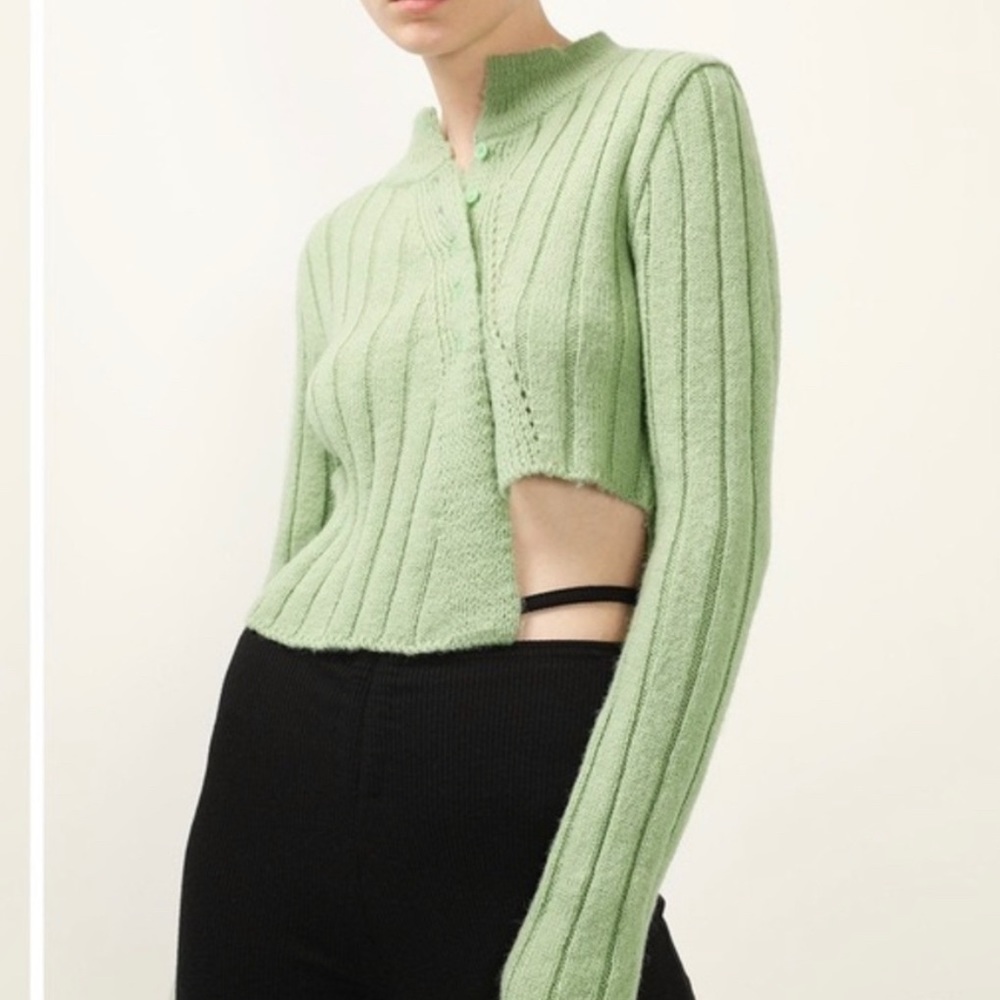 Storets Raelynn Asymmetric Hem Cardigan - Picture 3 of 4